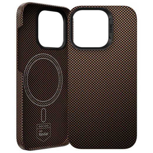 Карбоновий чохол Benks ArmorTint Kevlar Case DawnLight Gold для iPhone 16 Pro