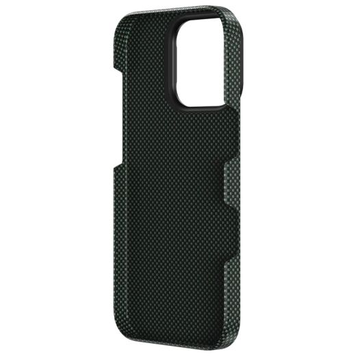Карбоновый чехол Benks ArmorTint Kevlar Case PolarLight Green для iPhone 16