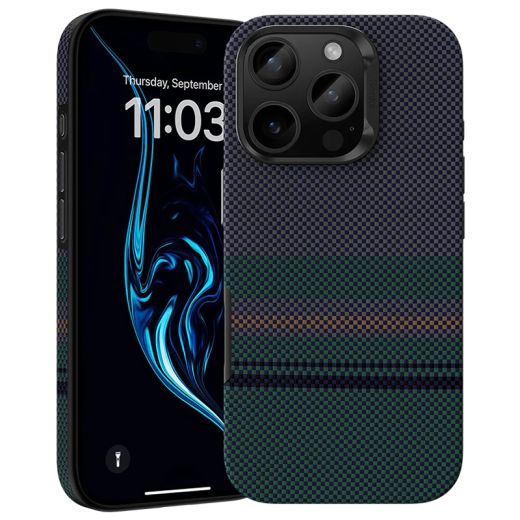 Карбоновий чохол Benks Aurora ArmorPro Kevlar Case для iPhone 16 Pro Max