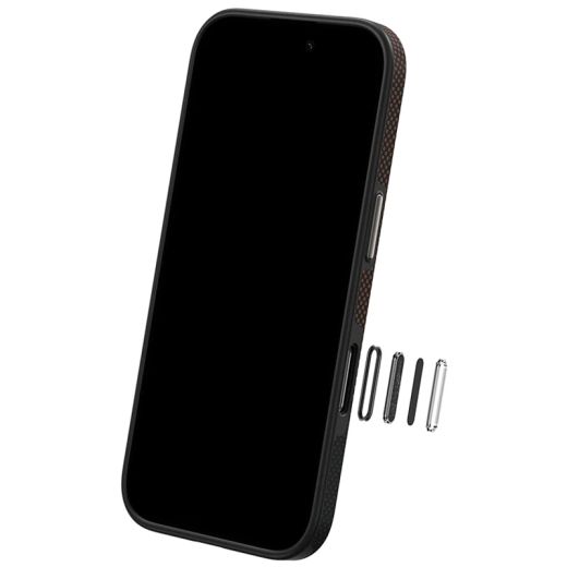 Карбоновий чохол Benks Prestige ArmorPro Kevlar Case для iPhone 16 Pro