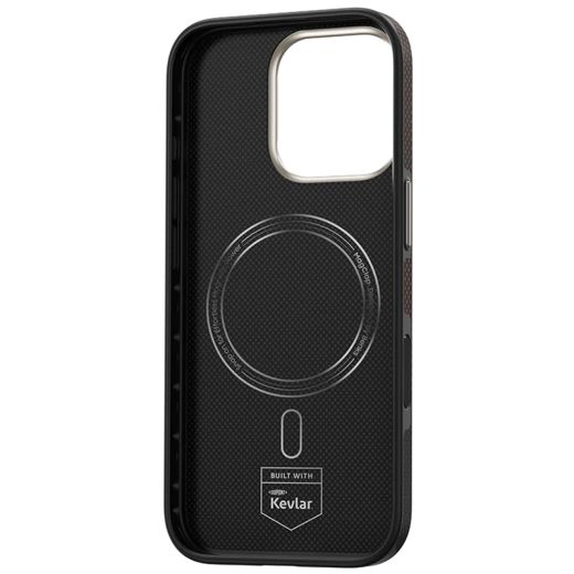 Карбоновий чохол Benks Prestige ArmorPro Kevlar Case для iPhone 16 Pro