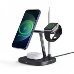 Беспроводная зарядка WiWU 4 в 1 Power Air Wireless Charger 15W