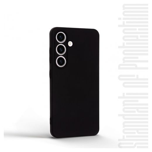 Чохол ArmorStandart Matte Slim Fit Camera cover Black для Samsung S24 (ARM72474)
