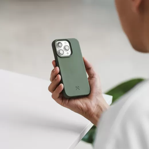 Еко чохол Woodcessories Bio Sustainable Case Night Green для iPhone 15 Pro Max