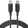Кабель Anker 543 USB-C to USB-C 100W Cable (1.8м) Black