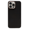 Карбоновий чохол CasePro Premium Carbon Case with MagSafe Black для iPhone 15 Pro