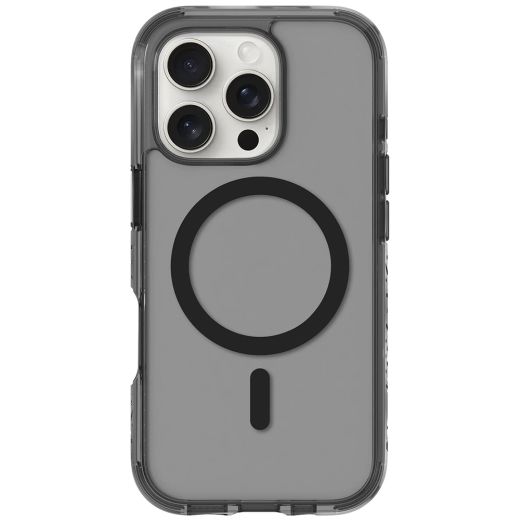 Прозрачный чехол Laut Crystal Matter X MagSafe Black Crystal для iPhone 16 Pro (L_IP24B_CMX_UB)