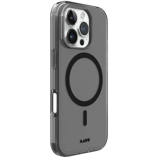 Прозорий чохол Laut CRYSTAL-M MagSafe Black Crystal для iPhone 16 Pro Max (L_IP24D_CRM_UB)