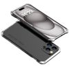 Протиударний чохол Exoticase ElementBox Metal Armor Black Silver для iPhone 15 Pro Max