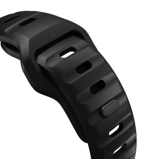 Силіконовий ремінець CasePro Sport Band Black для Apple Watch 42мм | 41мм | 40мм