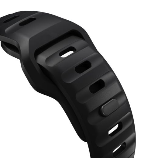 Силиконовый ремешок CasePro Sport Band Black для Apple Watch 41мм | 40мм