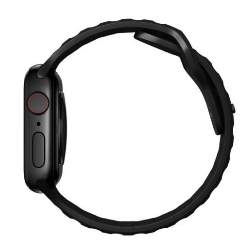 Силіконовий ремінець CasePro Sport Band Black для Apple Watch 49мм | 45мм | 44мм