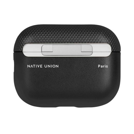 Кожаный чехол Native Union (RE) Classic Case Black for Airpods Pro (2 поколение) (APPRO2-LTHR-BLK)