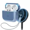 Чехол ESR Orbit Hybrid Snap-and-Charge Bundle Blue для AirPods 4 (2024)