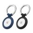 Підвіска ESR Cloud Silicone AirTag 2021 Keychain Case Black/Blue (2-Pack)