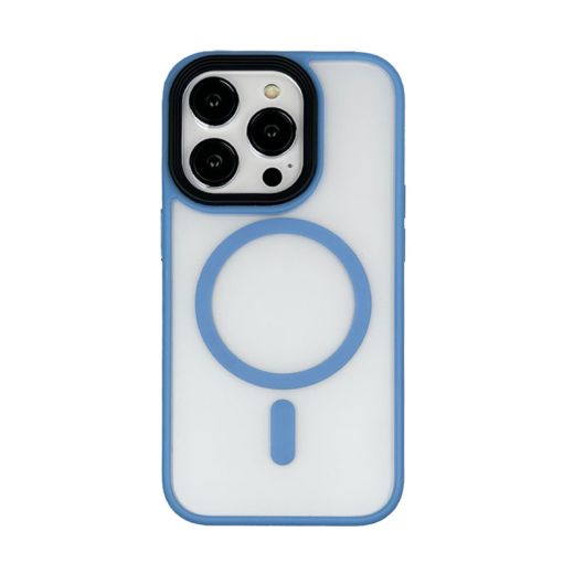 Чехол CasePro Skin Guard with MagSafe Blue для iPhone 13 Pro