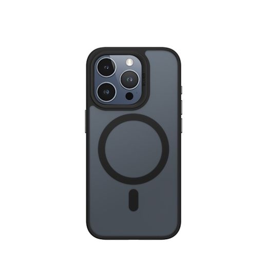 Чохол Blueo Frosted Anti-Drop Case with MagSafe Black для iPhone 15 (BK5934-I15BK)