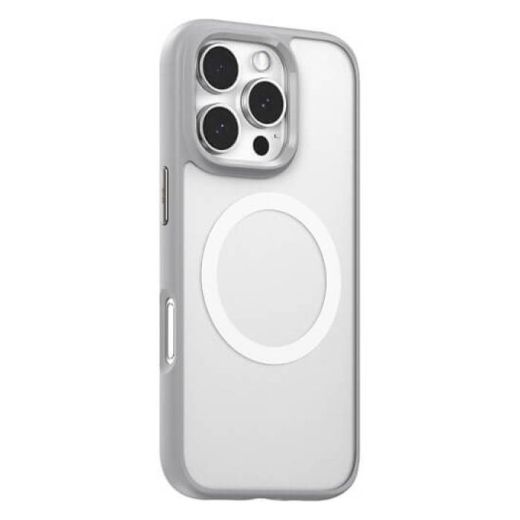 Чехол Blueo Frosted Anti-Drop Case with MagSafe Grey для iPhone 16 Pro (BL020-I16PGRY)