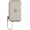 Повербанк Blueo Space Capsule Magnetic Wireless Power Bank 10000 mAh Natural Titanium (BL039-NTT)