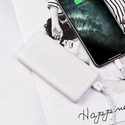 Повербанк BOROFONE BT28 Beneficial 10000mAh White