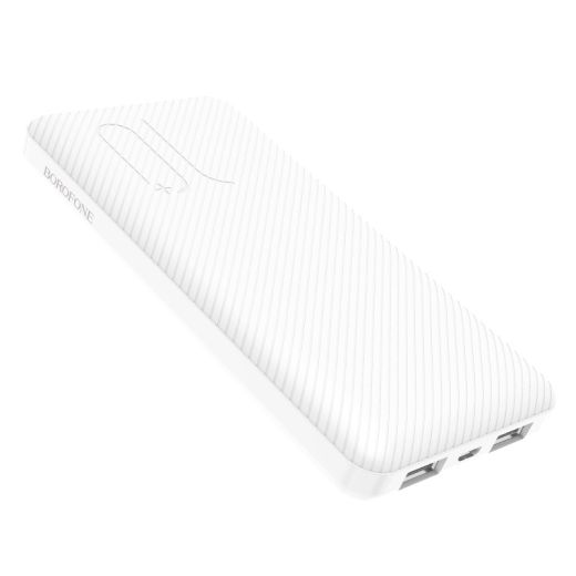 Повербанк (внешний аккумулятор) BOROFONE BT28 Beneficial 10000mAh White