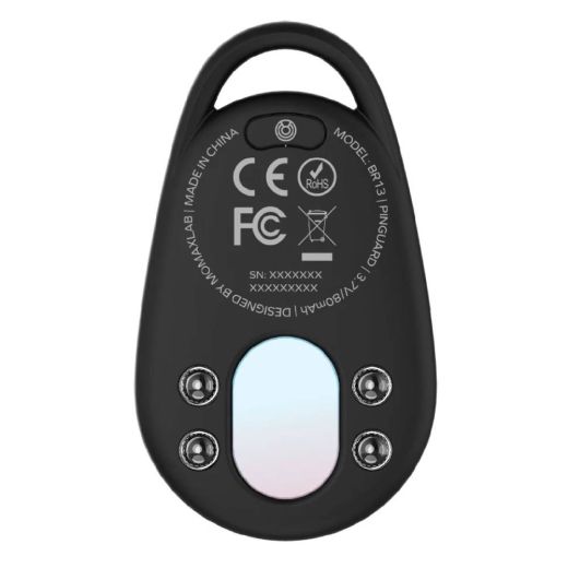 Трекер Momax Pinguard Find My Locator Tracker with Anti-Spy Camera Detector Black