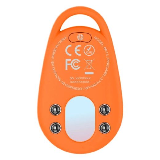 Трекер Momax Pinguard Find My Locator Tracker with Anti-Spy Camera Detector Orange