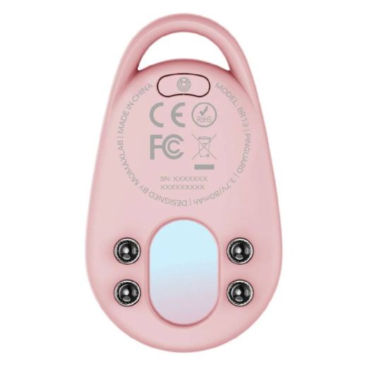 Трекер Momax Pinguard Find My Locator Tracker with Anti-Spy Camera Detector Pink