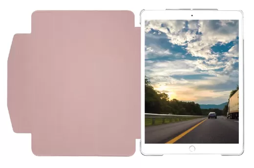 Чехол-книжка Macally Protective Case and Stand V2 Rose для iPad 10.2" (2021 | 2020 | 2019) (BSTAND7V2-RS)