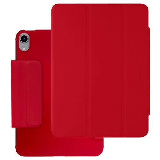 Чехол-книжка Macally Protective case and stand Red для iPad mini 6 (2021) (BSTANDM6-R)