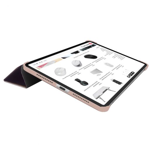 Чехол-книжка Macally Protective case and stand Rose для iPad mini 6 (2021) (BSTANDM6-RS)