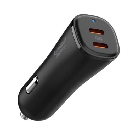 Автомобільна зарядка Spigen ArcStation Essential 50W Car Charger Black (ACP08523)