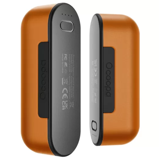 Повербанк грелка для рук Ocoopa Powerbank Heater UT2s 2*5000 mAh Orange