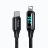 Кабель Mcdodo Digital HD Type-c to Lightning PD 36W 20W Smart Data Cable 1.2m Black (CA-103)