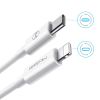 Кабель Mcdodo Original PD Quick Charge Lightning to Type-C Cable White (CA-709)