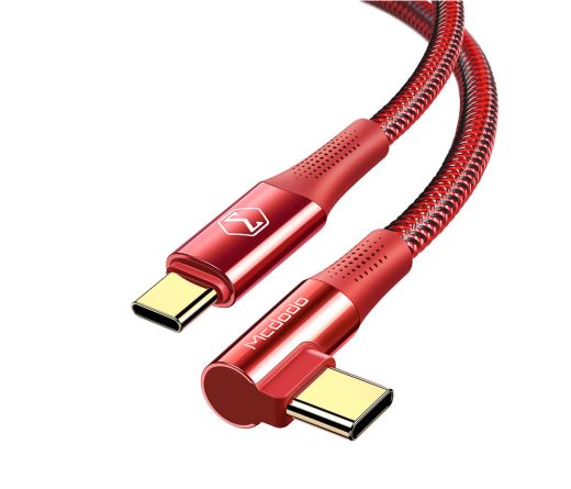 Кабель Mcdodo PD 100W 90 Angel Type-C to Type-C Cable Red (CA-832)