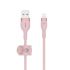 Силиконовый кабель Belkin PRO Flex USB-A - Lightning Pink 1m (CAA010BT1MPK)