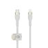 Силиконовый кабель Belkin PRO Flex USB-C - Lightning White 1m (CAA011BT1MWH) Силиконовый кабель Belkin PRO Flex USB-C - Lightning White 1m (CAA011BT1MWH)
