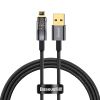 Кабель Lightning Baseus Explorer Series Intelligent Power-Off Lightning Cable 1 метр Black (CATS000401)