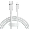 Кабель Baseus Pudding Series Fast Charging Cable USB to iP 2.4A 1.2m White (P10355700221-00)