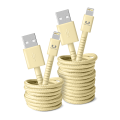 Кабель Fresh 'N Rebel Fabriq Lightning Cable 3m Buttercup (2LCF300BC)