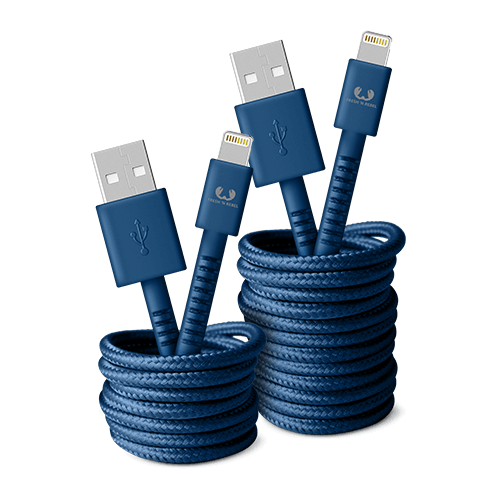 Кабель Fresh 'N Rebel Fabriq Lightning Cable 3m Indigo (2LCF300IN)