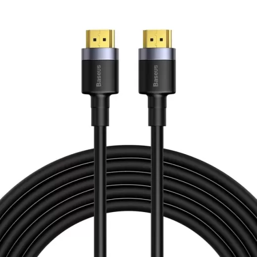 Кабель Baseus Cafule HDMI 4K to HDMI 4K 5m Black (CADKLF-H01)