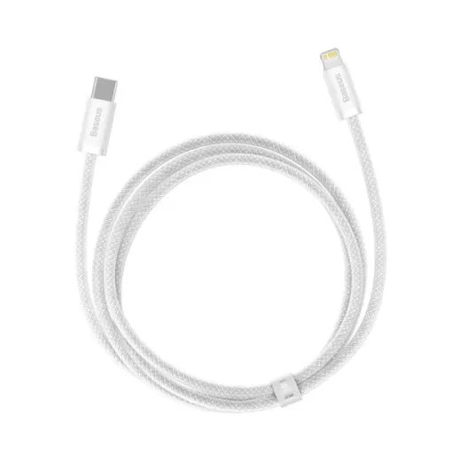 Кабель Baseus Dynamic Series USB-C to Lightning 1m White (CALD000002)