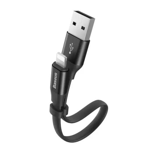 Кабель Baseus Nimble USB-A to Lightning 0.23m Black (CALMBJ-B01)