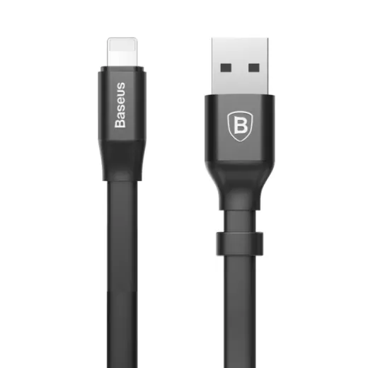 Кабель Baseus Nimble USB-A to Lightning 0.23m Black (CALMBJ-B01)