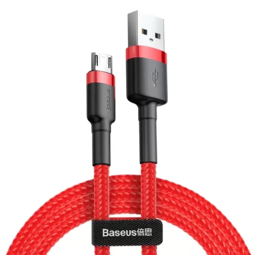 Кабель Baseus Cafule USB-A to Micro-USB 1m Red (CAMKLF-B09)