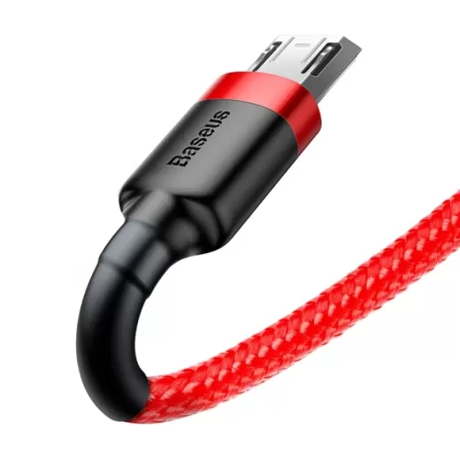 Кабель Baseus Cafule USB-A to Micro-USB 1m Red (CAMKLF-B09)