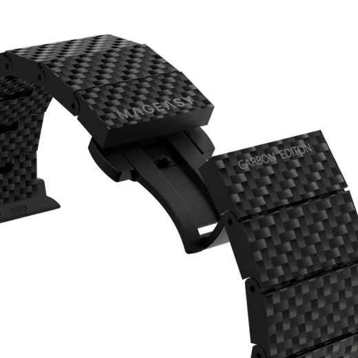 Ремешок SwitchEasy Carbon Fiber для Apple Watch (MAW801035BK22)