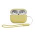 Чехол с ремешком CasePro Silicon Yellow для AirPods Pro 2 (2022) Чехол с ремешком CasePro Silicon Yellow для AirPods Pro 2 (2022)